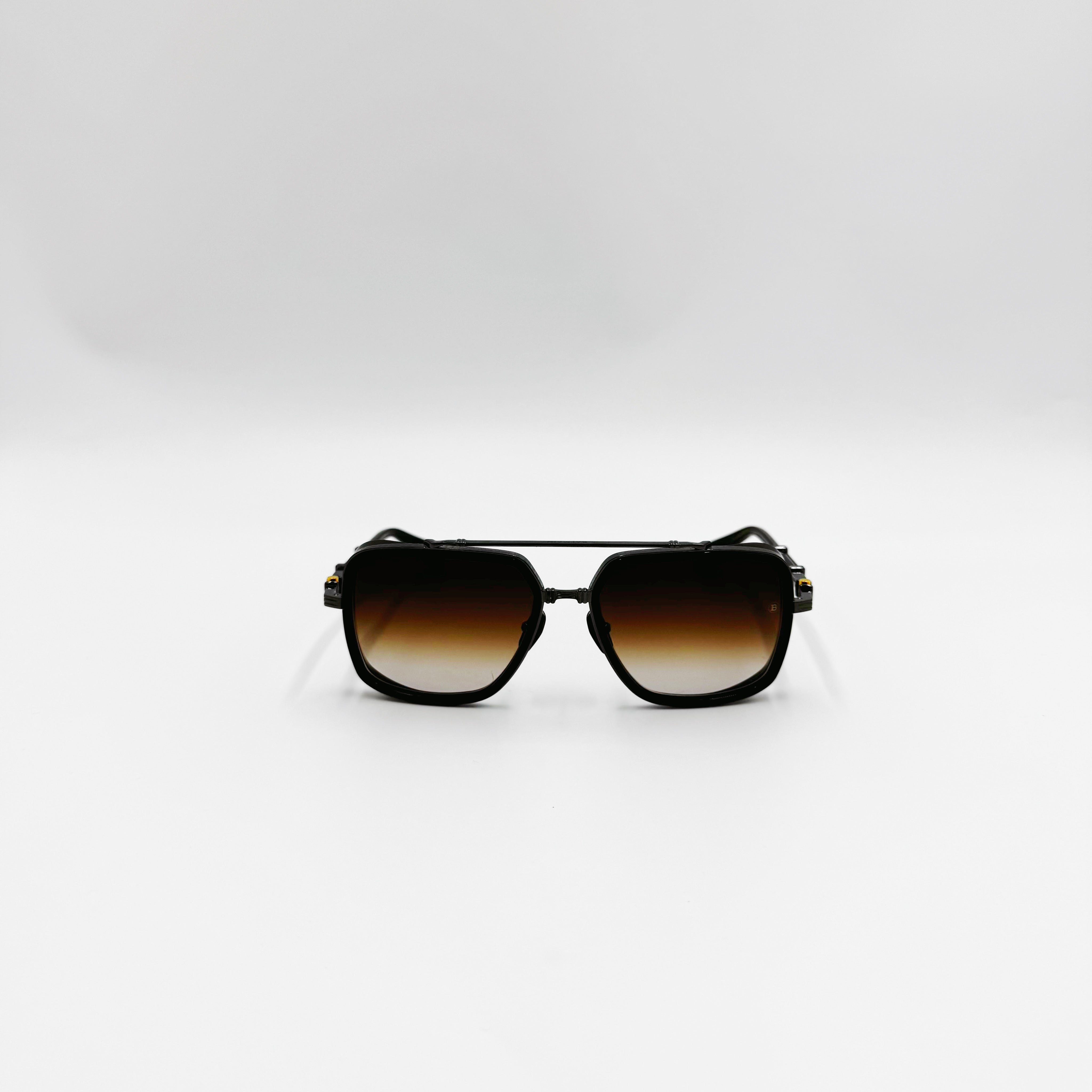 Balmain officer - sort/metalgrå